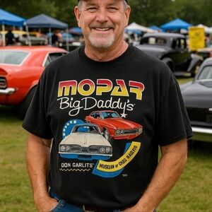 Vtg Big Daddy Don Garlits T-shirt Men’s  Mopar Museum Of Drag Racing XL 1996